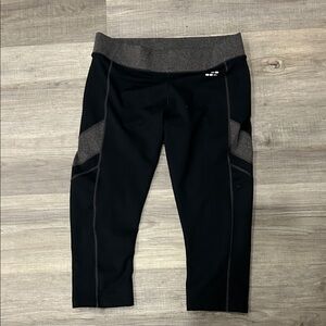 BCG Charcoal and Black Kids Leggings